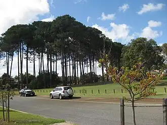 Hill Park in Winthrop, pictured looking east-southeast