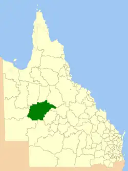 Location within Queensland