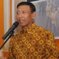 Wiranto, chairman of Hanura Party, 6th Coordinating Minister for Political, Legal, and Security Affairs, and 5th chairman of Presidential Advisory Council