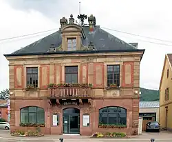The town hall in Wisches