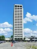 Wisma Bapa Malaysia architecture side view