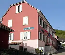 The town hall in Wittersdorf