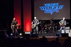 The Wolfe Brothers performing in 2016