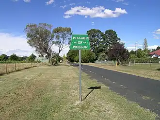 The village of Wollun