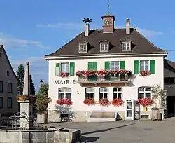The town hall in Wolschwiller