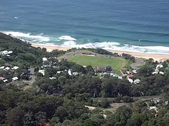 View of Wombarra from the Illawarra Escarpment