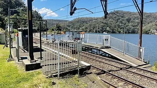 Wondabyne railway station