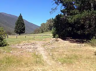 The remains of the Wonnangatta Station, 2014