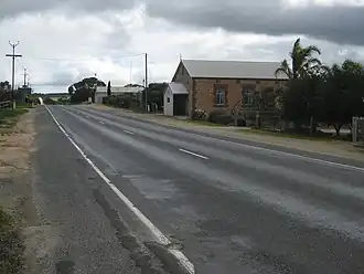 Main street of Woodchester