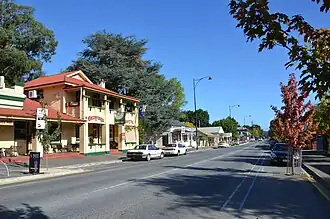 Woodside main street