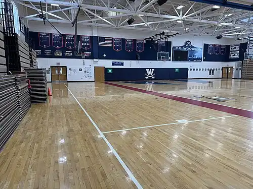 Main gymnasium