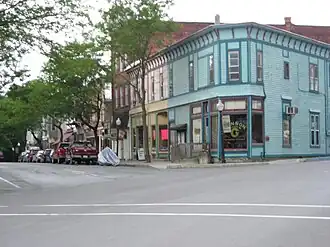 Downtown Wyalusing in July 2012