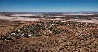 Wyndham's Three Mile area, looking south to the King River
