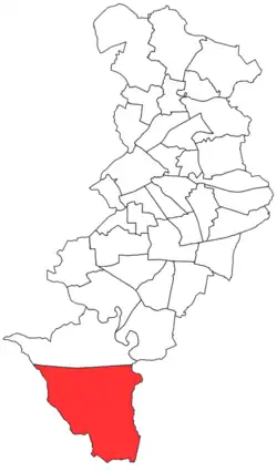 Wythenshawe ward (1950) within Manchester