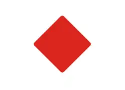 Union Army 1st Division Badge, XXV Corps