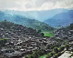 Xijiang, a Miao-majority township in Guizhou
