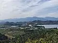 Miyun Reservoir Dam and surrounding villages, 2025