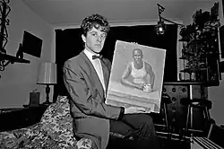 Kristian Hoffman (circa 1980), photograph by Steve Lombardi taken in New York City