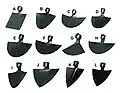 Draw hoe blades from Serbia