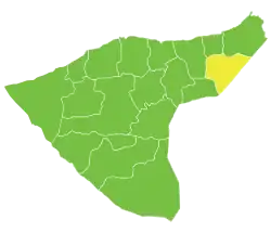 Al-Jawadiyah Subdistrict in Syria