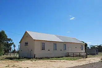 Yalca North Public Hall, built in 1925