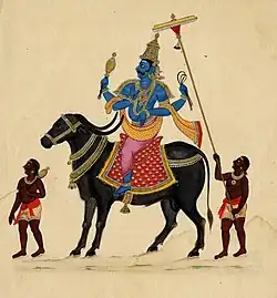 Image 70Yama with his famous Yama Pasha (from List of mythological objects)