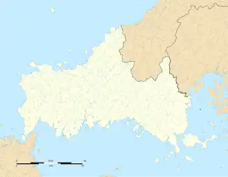 Tabuse Station is located in Yamaguchi Prefecture