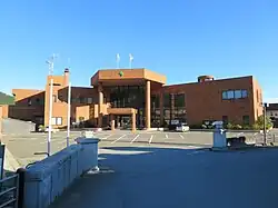 Former Makioka Town Hall.