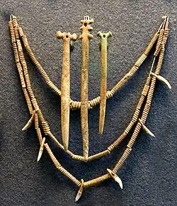 Yamnaya decorative artifacts