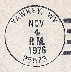 Yawkey postmark