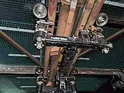 Vampire rear wheel assembly - every year passholders are given the chance to name a train. In 2025, the winner chose "Yeah Boii"