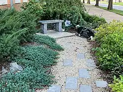 Overview of Zhang memorial garden in 2023