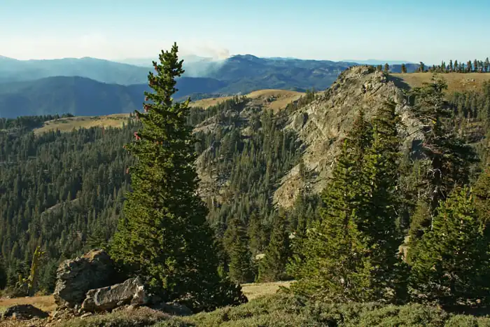 In the Yolla Bolly-Middle Eel Wilderness.