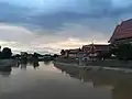 By the Wat Rachathani Temple in Sukhothai province