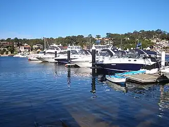 Yowie Bay marina