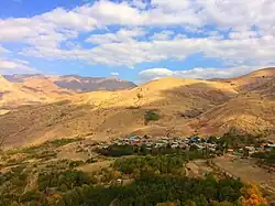 yuj village in autumn