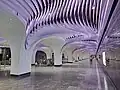 Line 14 Concourse (Purple Lights)