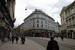 Former headquarters of the Serbian Bank, nowadays headquarters of Hrvatska poštanska banka
