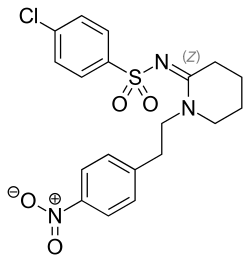 Chemical structure of W-18.