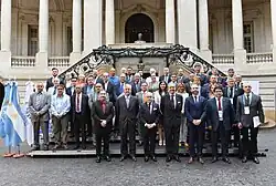 INSARAG members at a 2019 meeting in Argentina