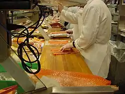 Another filleting production line