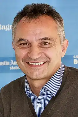 Zachary Karabashliev at the 2013 Texas Book Festival.