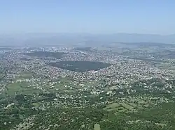 Podgorica panoramic view