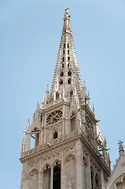 North spire of Zagreb Cathedral
