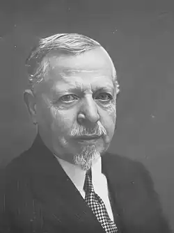 Portrait of Alexander Zahlbruckner in 1927