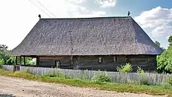Wooden church in Zătreni