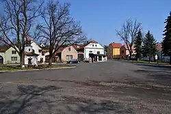 Centre of Zbrašín