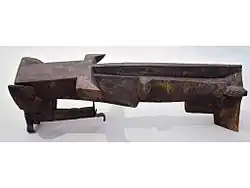 Plough (patinated plaster), 1962, National Gallery in Prague