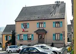 The town hall in Zimmerbach