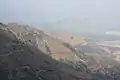 Winding road of NH 85 in Theni district, Tamil Nadu